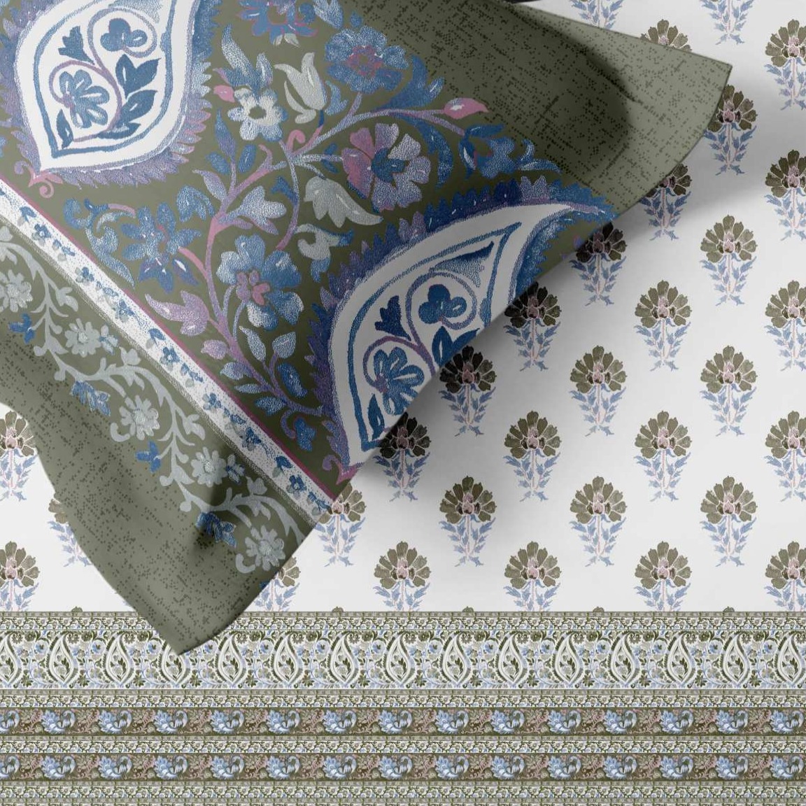 Artistry of India King-Size Bedsheet Set thumbnail