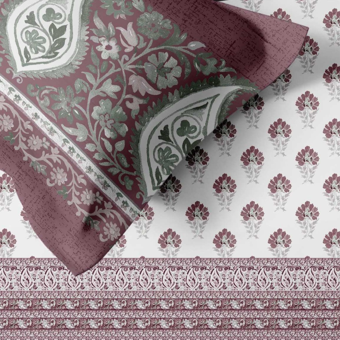 Artistry of India King-Size Bedsheet Set thumbnail