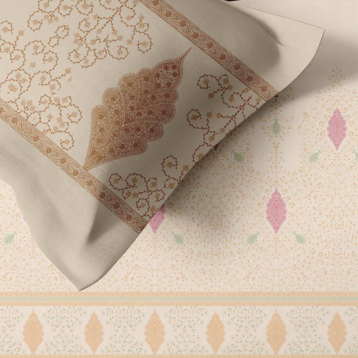 Artistry of India King-Size Bedsheet Set thumbnail
